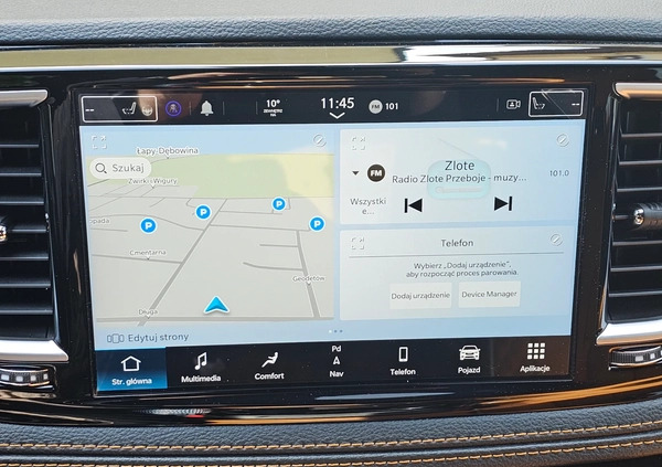 Chrysler Pacifica cena 352887 przebieg: 107, rok produkcji 2023 z Biecz małe 667